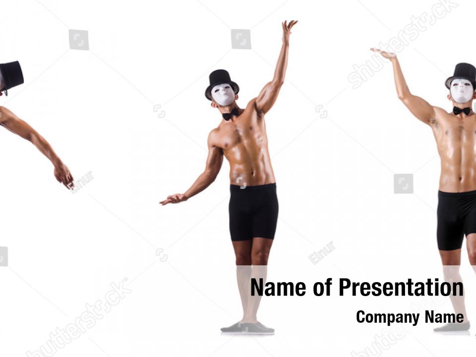 Naked Muscular Ppt Background Powerpoint Template Naked Muscular Ppt