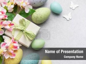 Easter Present PowerPoint Template