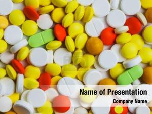 Colored Pills PowerPoint Template