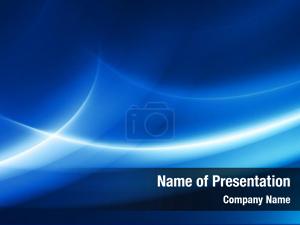 Blue Curves PowerPoint Template