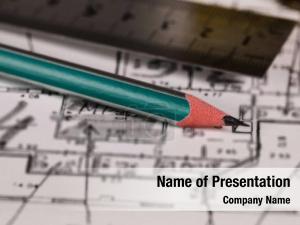 Ruler and Pencil Free PowerPoint Template