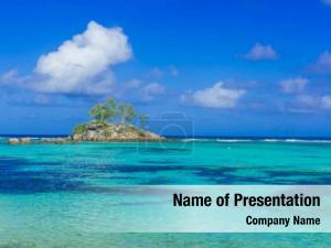 Royal Blue Sea PowerPoint Template
