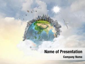Urban Globe PowerPoint Template