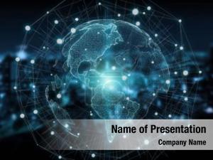 Global Connection PowerPoint Template