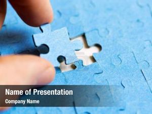 Jigsaw Complete PowerPoint Template