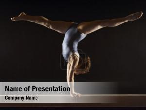 Sport Gymnastics PowerPoint Template