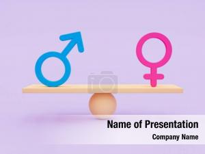 Gender Difference PowerPoint Template
