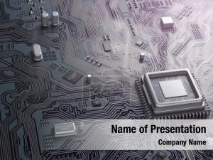 Dark Chip PowerPoint Template