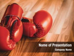 Boxing Gloves PowerPoint Template
