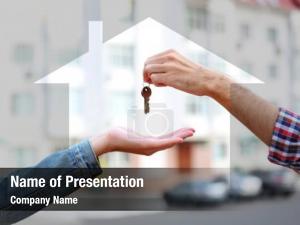 Apartment Keys PowerPoint Template