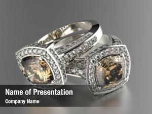 Precious Rings PowerPoint Template