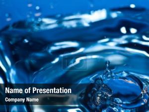 Water Theme PowerPoint Template