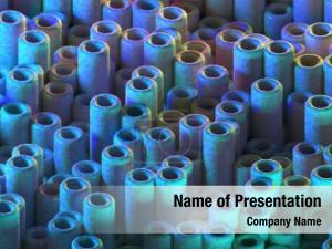 Pipes Perspective PowerPoint Template