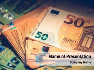 Euro Currency PowerPoint Template