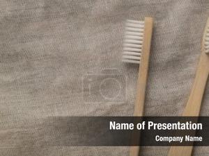 Toothbrushes Free PowerPoint Template