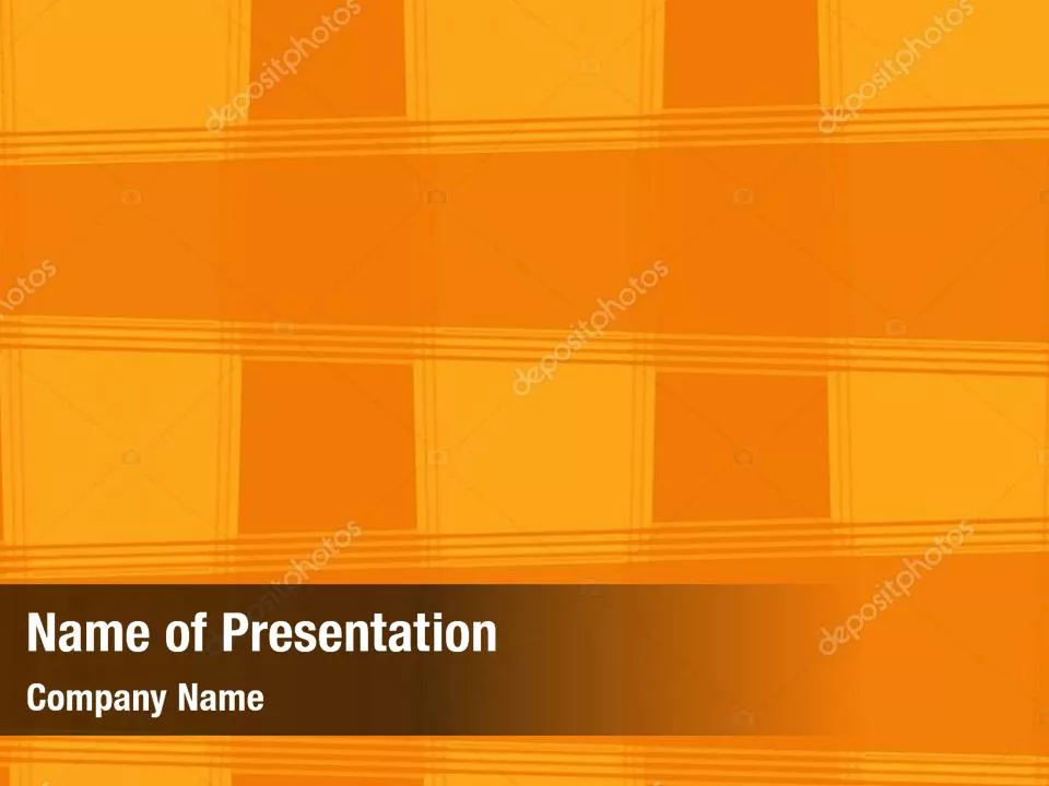 Orange Background with Patterns