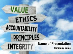 Ethics Principles PowerPoint Template