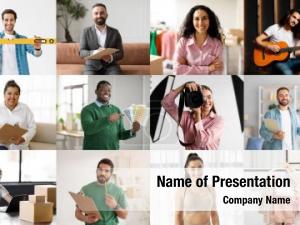 Business Activity Collage