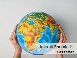 World Globe PowerPoint Template