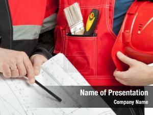 Construction Project Process PowerPoint Template