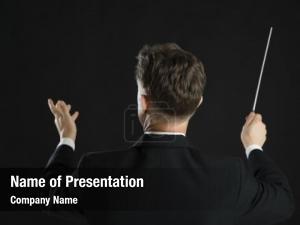 Music Conductor PowerPoint Template