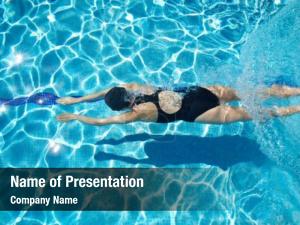 Swimming PowerPoint Template