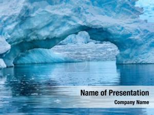 Blue Iceberg PowerPoint Template