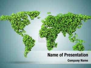 Green Environment Concept PowerPoint Template