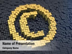 Copyright Sign PowerPoint Template
