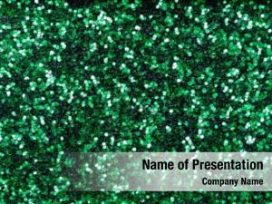 Abstract Green Sparkles