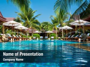 Resort Beach PowerPoint Template