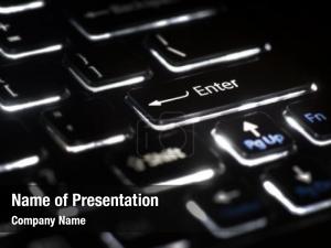 Enter Key PowerPoint Template