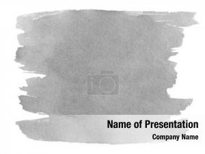 Gray Stain PowerPoint Template
