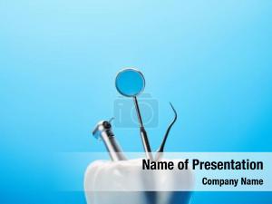 Tooth And Stomatology Instruments PowerPoint Template