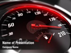 High Speed Driving PowerPoint Template