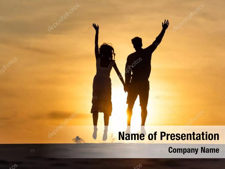 Jumping People Silhouettes