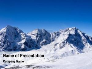 Mountain Scene PowerPoint Template