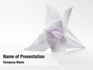 Abstract Origami Flower