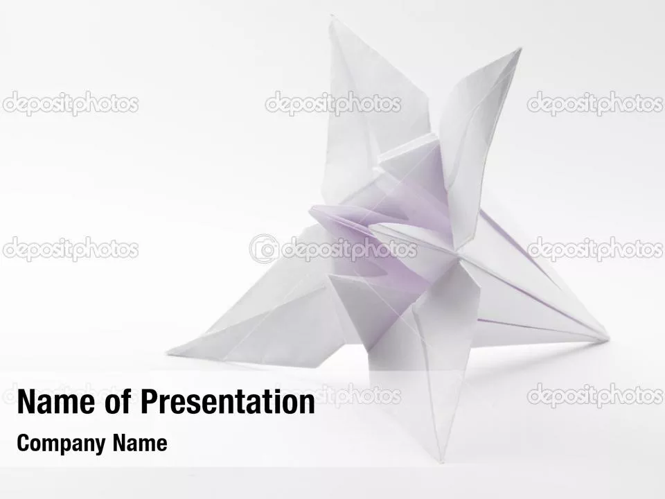 Abstract Origami Flower