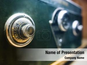Bank Safe PowerPoint Template