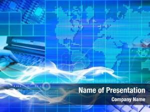 Colorful Digital Theme PowerPoint Template