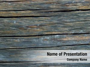 Wooden Surface PowerPoint Template