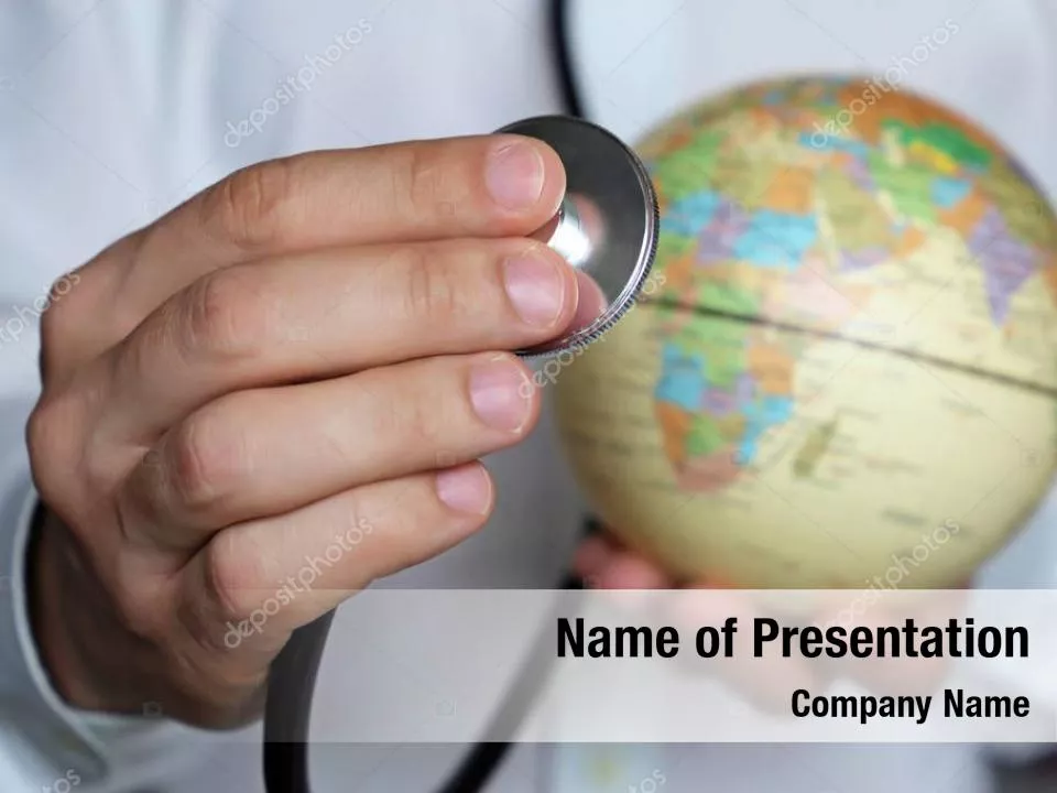 Stethoscope on Africa Map