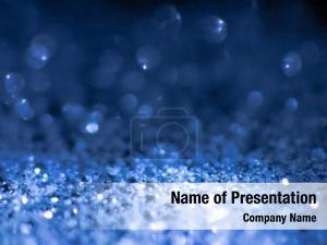 Abstract Blue Silver PowerPoint Template