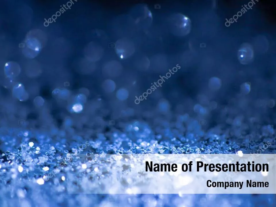 Abstract Blue Silver