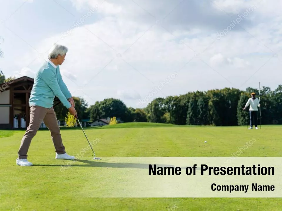 Golfers On The Field