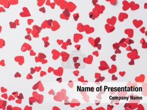 Love Pattern PowerPoint Template