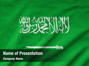 Saudi Arabia Flag PowerPoint Template