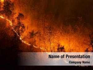 Forest Fire PowerPoint Template