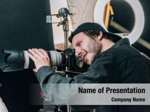 Cameraman PowerPoint Template